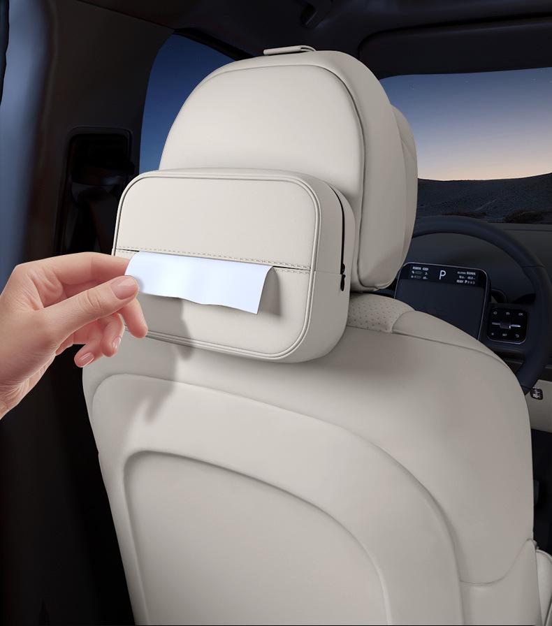 LeDao L90 Car Armrest Tissue Holder - New Model Seat Back Organizer