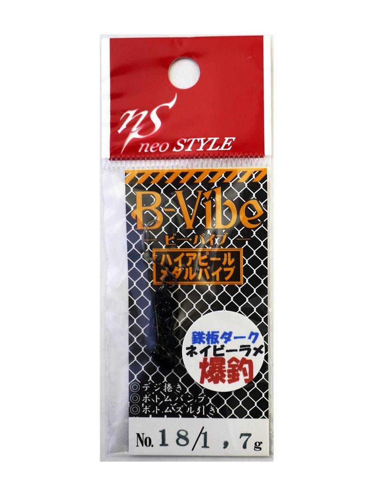 

Neo STYLE Metal Vibe Bee Vibe 21mm Super Navy Lame Lure 1.7g #18