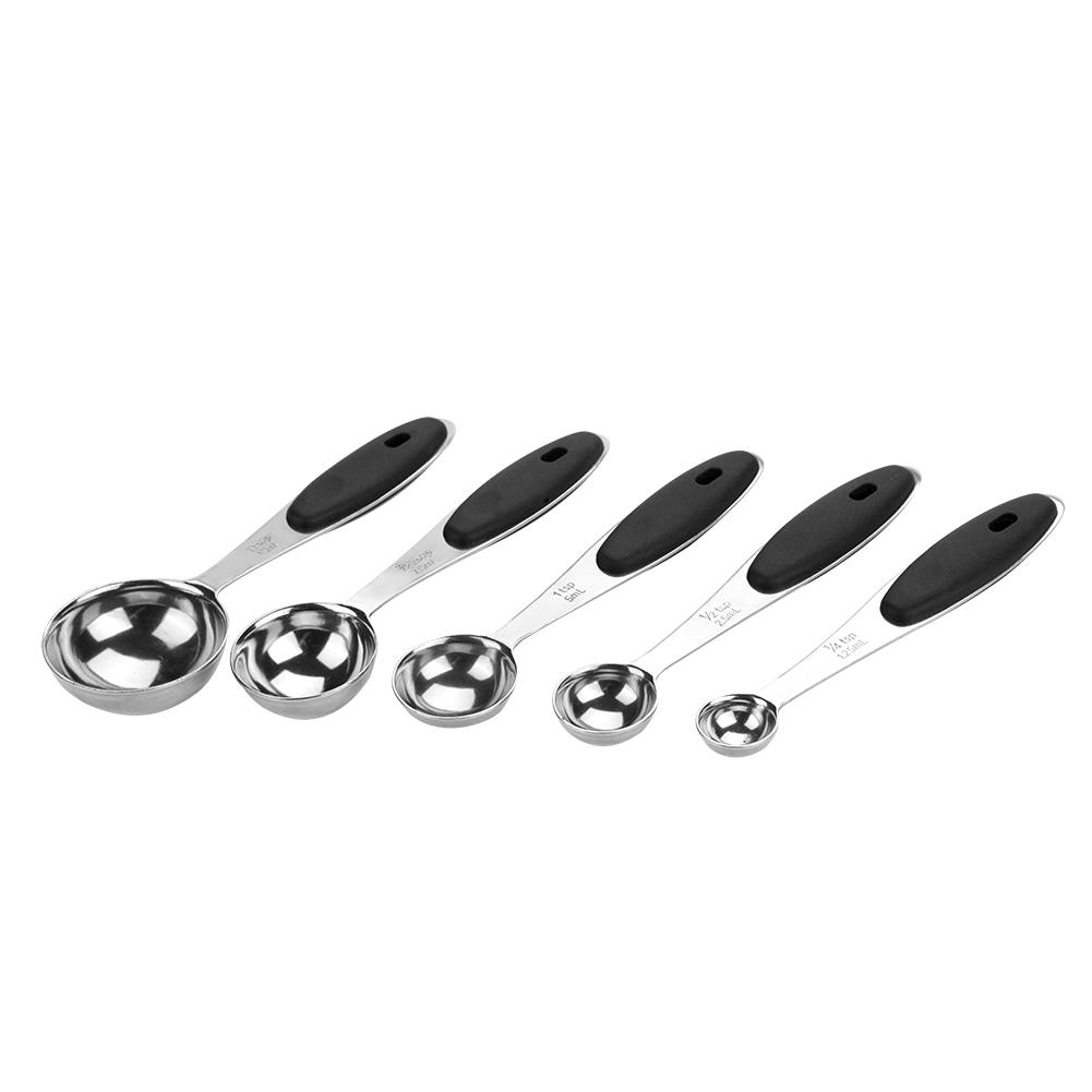 10PCS Stainless Steel Spoons Cups Multi color Baking Tools 10PCS