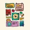 Korean-Style Cute Puppy Jelly Stickers for DIY Journals & Phone Cases