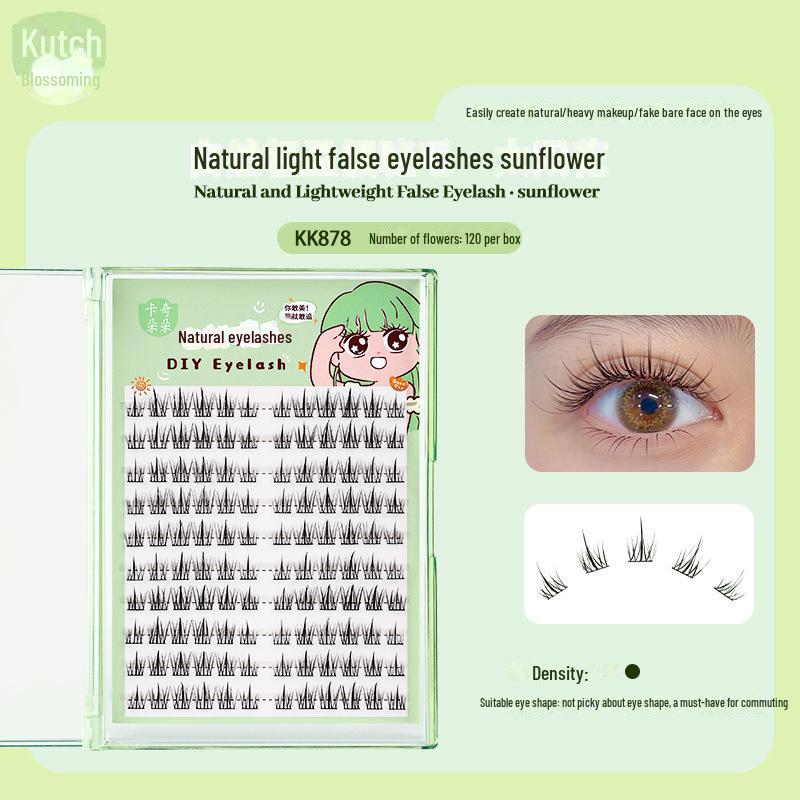 

Накладные ресницы Sunflower & Moonlight - 10 рядов, густые, большой емкости