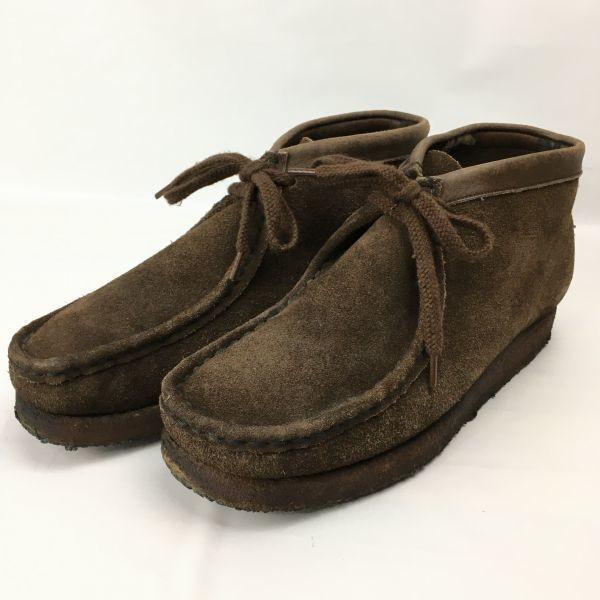 Regal Tricker’s Moccasin Boots Size 25.5 Crepe Sole Dark Brown Suede Men’s(USED)