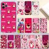Disney Lotso Transparent Phone Case for LG K22 K30 K40 K40S K41 K42 K50 K50S K51 K51S K52 K61 K62 K71 K92 Q61