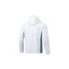 Li-Ning Solid Color Reflective Moisture Wicking Hooded Sun Protection Jacket Men jackets White Light-Blue AFDT185-8
