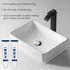 150ml Multipurpose Silicone Sealant Waterproof Caulk Seal Mouldproof Fast Drying Ceramic Adhesive Glass Glue Bathroom Kitchen