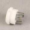 2 Pcs 7Pin B7G Ceramic Vacuum Tube Socket Valve Base For 6Z4/Eaa91/Ec92, Etc. Vintage Audio Amplifier Diy Chassis Mount