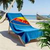 Djurgardens IF Print Beach Towel, Large Soft Quick Dry Towel for Beach Camping Swimming
