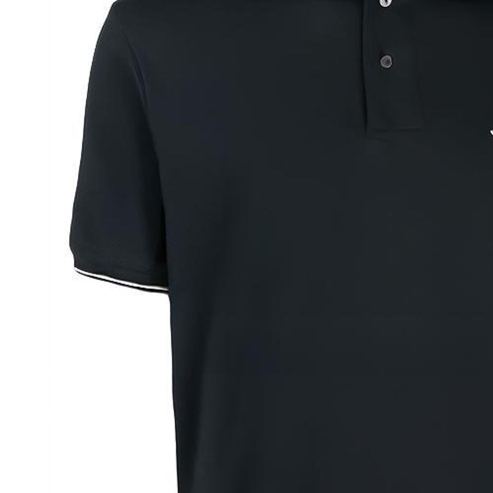 Emporio Armani logo-print cotton polo shirt 8N1FB3-1JPTZ-0585