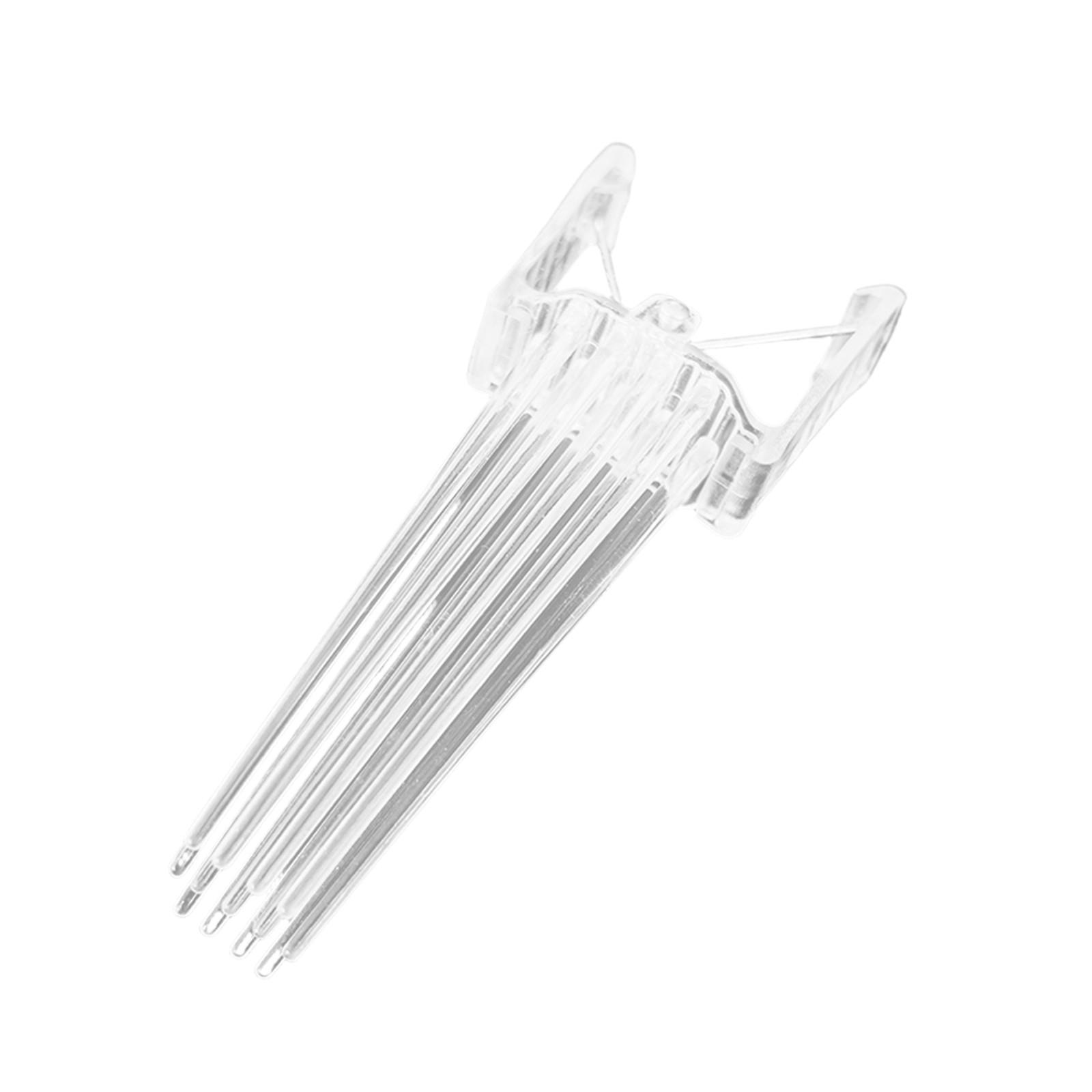 

Hairstylist Men s Bangs Root Clip Natural Seamless Flat Hair Tools One Size белый