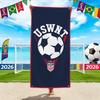 World Cup Beach Towels, Us-Canada-Mexico Football Team Microfiber Quick-Drying Absorbent Bath Towels, Sports Towels