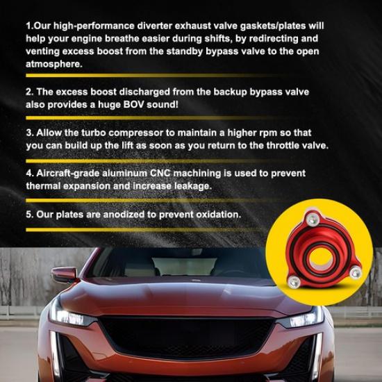 Blow-Off-Ventil für - Silverado Sierra Cadillac CT4 2.7 Turbo