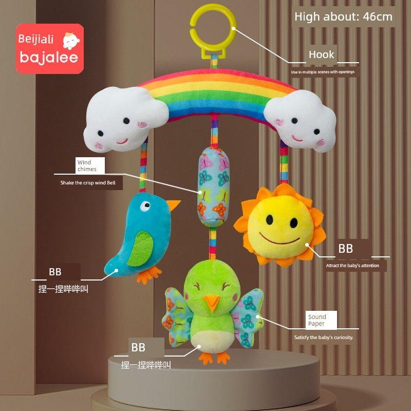 Toy Bedside Hanging Coax Rattle Stroller