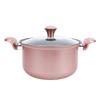 Stainless Steel Stock Pot Nonstick Cooking Soup Pot with Lid Ergonomic Handles for Induction Cooker Gas Stove