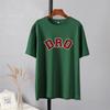 Shellsuning T-shirt da Donna con Stampa Grafica Semplice con Lettere, Estate, Cotone, Maniche Corte, Magliette Casual con Scollo a O, Top Trendy Streetwear