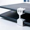 Creative Hand Shaped Laptop Lid Holder Notebook Screen Support Bracket Portable Cooling Elevation Accessory For Office Use