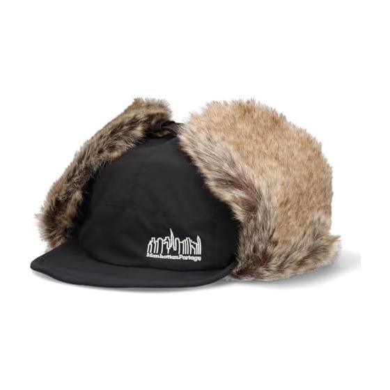 [Manhattan Portage] Water Repellent Trapper Cap Outdoor Hat Cold Protection