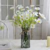 5 Branches of 25 Small Daisies Artificial Flower Chamomile Hollandaise Plastic Fake Flower Silk Flower Home Decoration Ornament Flower