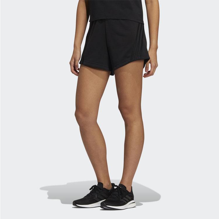 Adidas W Fi 3S Short Casual Sports Breathable Shorts Women Shorts Black H57306