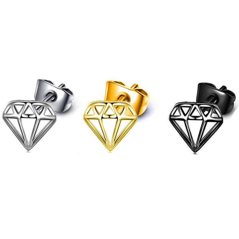 Punkové piercingové šperky individuální pentagramové náušnice z nerezové oceli evropská a americká móda náušnice z titanové oceli