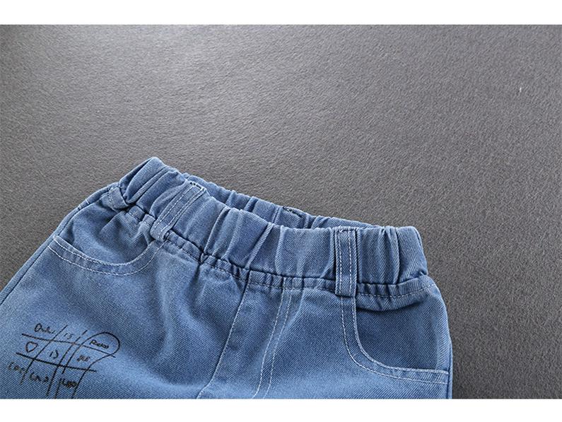 Trendy Boys' Denim Pants for Spring & Autumn