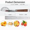 3.5inch Kitchen Knives Meat Cutter Fruit Paring Knife Househould Chef Knife Vegetable Fruit Slicing Knife Damascus Utility Knife