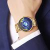 Skmei 2361 Constellation Space Theme Man Quartz Large Dial Alloy Waterproof Fashion Watches Calendar Analog Timing Alarm Clock