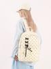 Jugendlicher Polka-Dot-Rucksack mit Stoff für Schulkinder