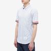 THOM BROWNE Rwb Striped Button-Up Shirt MWS252A-06272-035