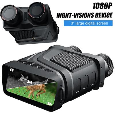 Night Vision Telescope Binoculars Infrared Digital Zoom Telescope Night Goggles for Hunting Camping Surveillance
