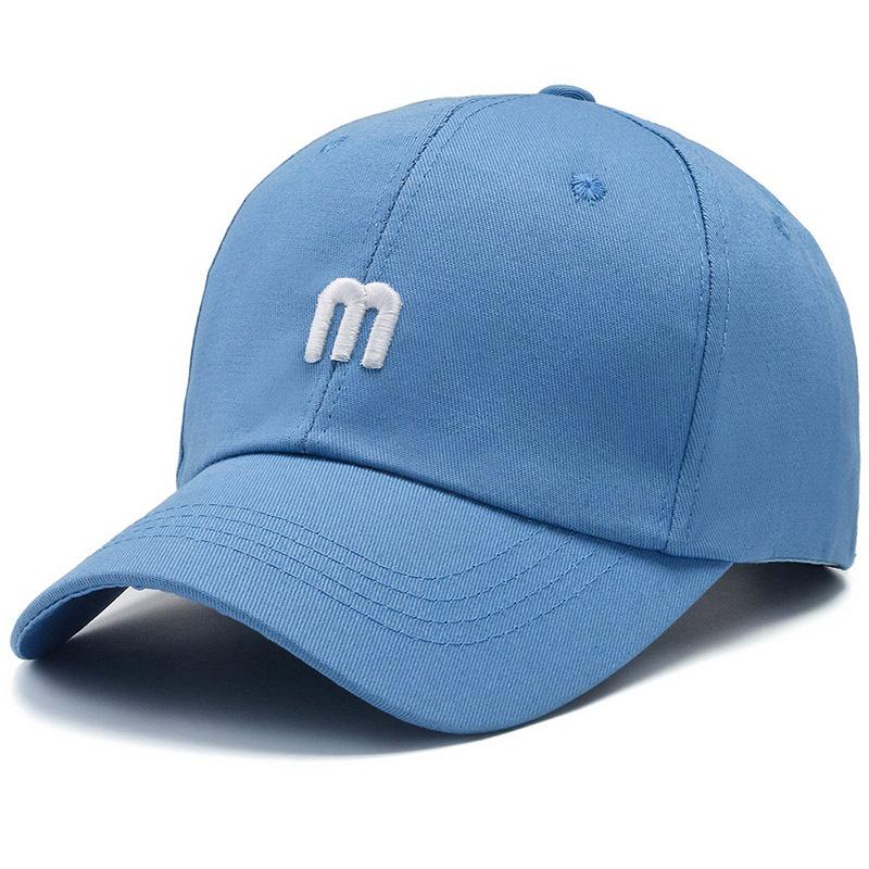 Spring and Autumn New Cap Letter Embroidery Baseball Cap Small M Standard Korean Version Fashion Versatile Men's Hats Women's Hats, Casual Hats