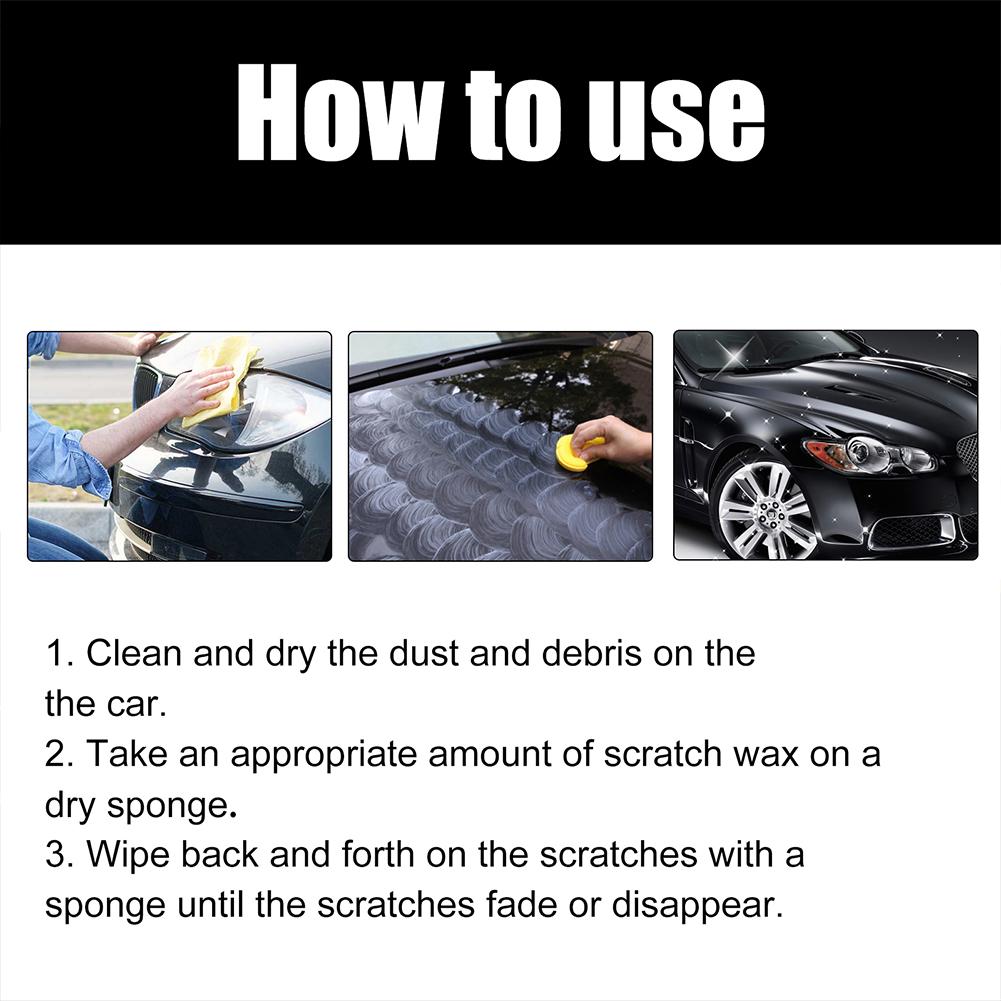 Car Scratch Remover Paint Care Tools Kit Auto Swirl Remover Scratches Repair Polishing Body Grinding Compound Anti Scratch Wax