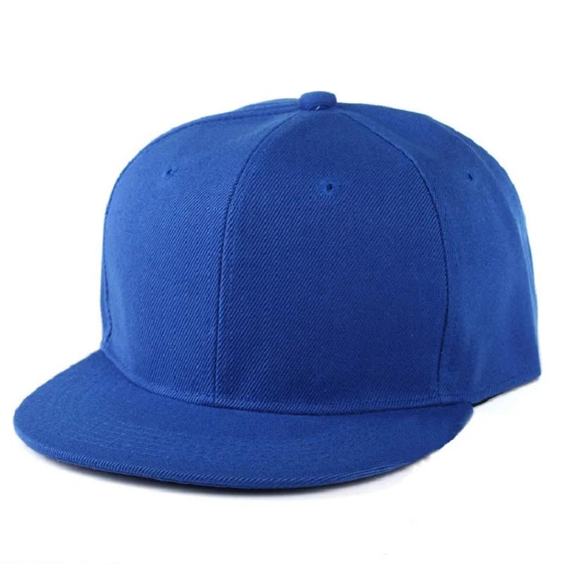 Fashion Unisex Baseball Cap Men Women Hip-Hop Flat-Brimmed Cap Outdoor Snapback Hat Flat Brim Trendy Leisure Adjustable Sun Hats