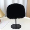 1PC Ear Protection Thick Warm Winter Women's Fashion Fluffy Plush Hat Snow Ski Cap Imitation Fur