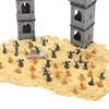 25/100pcs Mini Medieval Soldier Model for Military Game Simulation War History Lovers Collection Party Supplies XJM