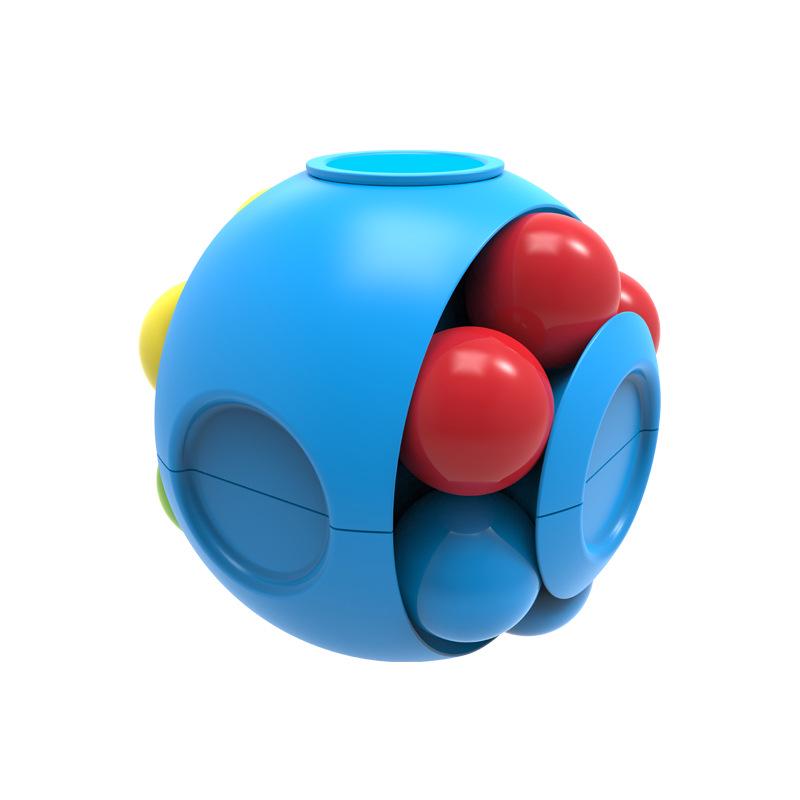 Vánoční horská dráha Magická kostka Fidget spinner pro děti - Zlepšete inteligenci a uvolněte stres