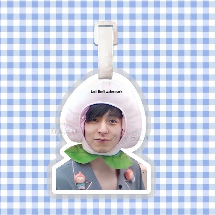 Wentao Guo Luggage Tag Backpack Charm Pendant