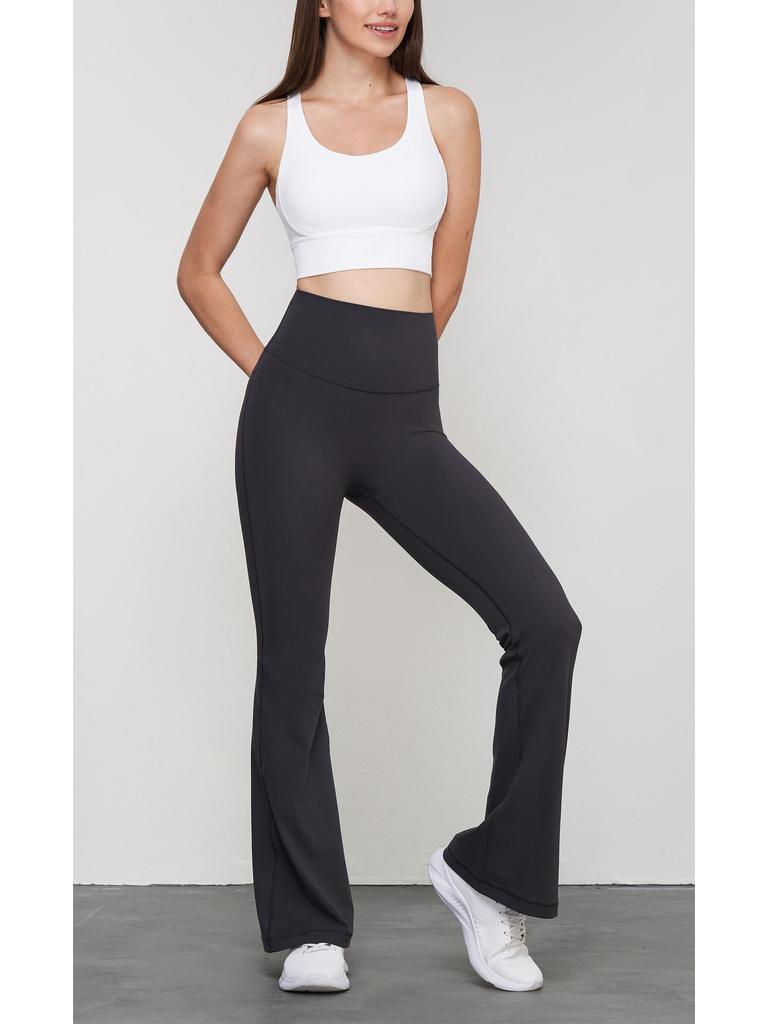 Nuls Youth High-Waisted Butt-Lifting Flare Yoga Pants for Autumn/Winter - New Wide-Leg Fitness Pants for Women