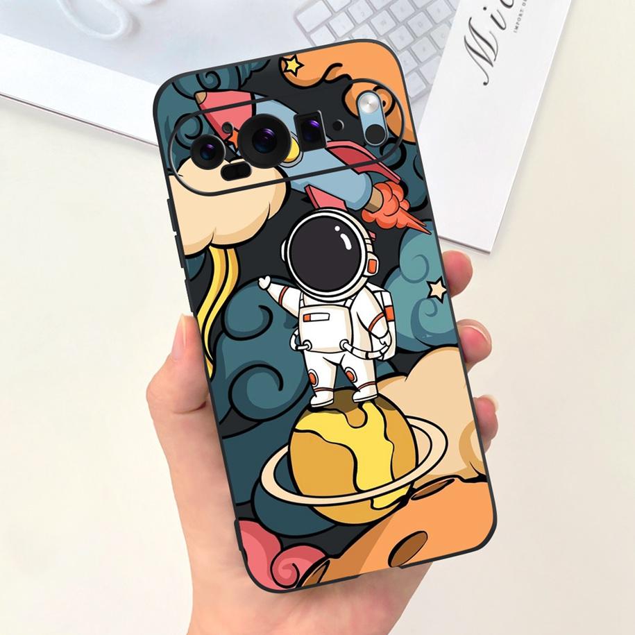 For Coque Google Pixel 9 Pro Phone Case Lovely Astronaut Duck Cow Shockproof Silicone Soft Cover For Google Pixel 9 Pixel9 Shell