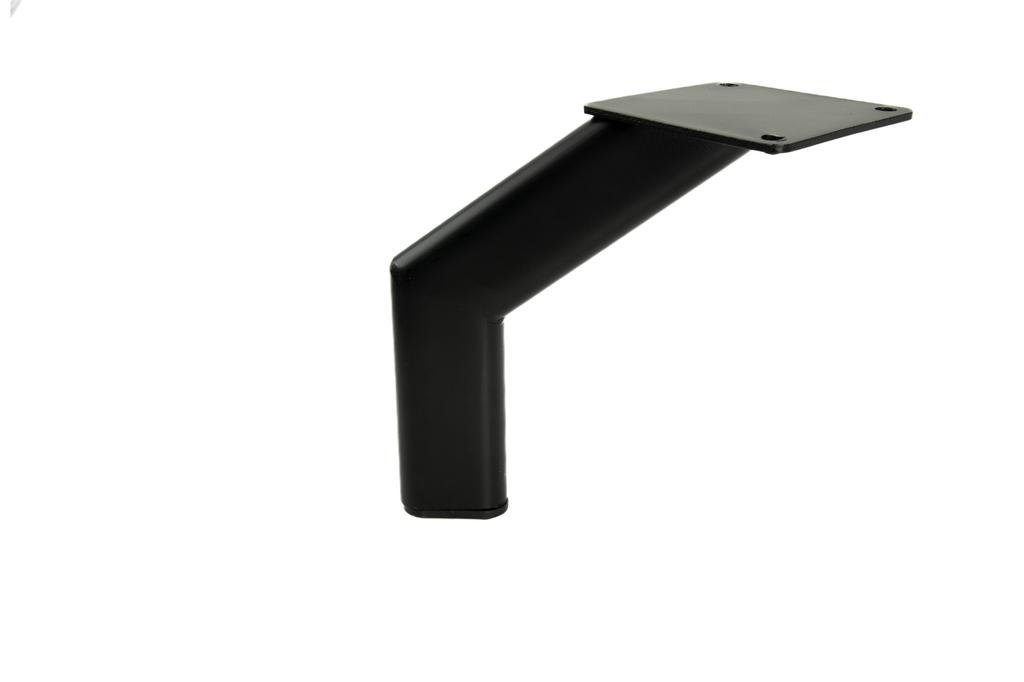 Loft Furniture Leg, Matt Black, Height 15 Cm, for Sofas and Corner Sofas