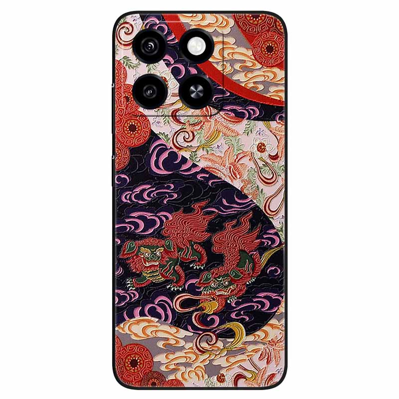 

For ZTE Blade V70 / Nubia V70 / Axon 70 Case Soft Silicon TPU Black Phone Cases for ZTE NubiaV70 / BladeV70 V 70 3D Relief Cover ZTE Axon 70