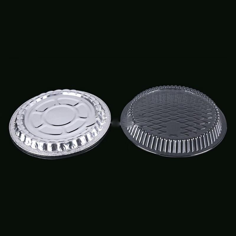 Homeglen 125-Set Disposable Round Foil Bowls with Lids