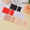 Bra Matching Fabric Hook - Small, 3 Rows, 3 Buttons - Sport & Yoga Back Hook Underwear Accessory, 4.5 Width, Mother-and-Child Buckle
