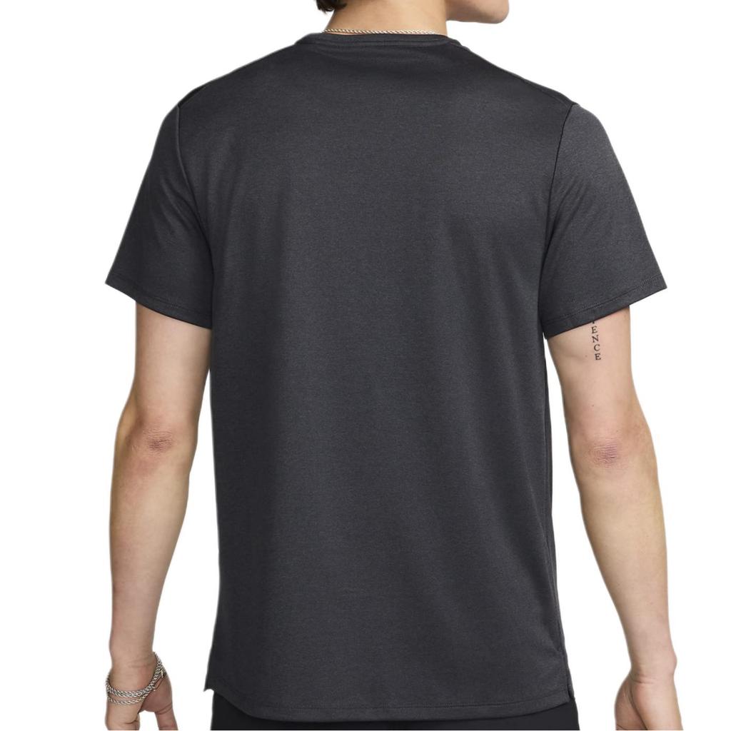 Nike Miler Dri-FIT Soft Lightweight Breathable Crew Neck Short Sleeve T-Shirt Men Tops Coal-Gray FV9900-010