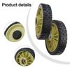 For Honda Lawn Mower 20CM Wheel Replacement Kit 4 Pack Front Rear Compatible with Models HR214 HRU214 HRU215 HRU216D and HRU196