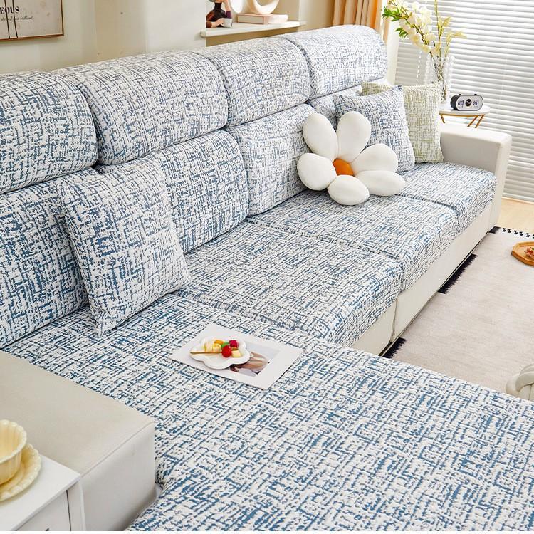 Universal Sofa Cover All Season Breathable Non-Slip Pet Scratch Resistant Washable Couch Protector For Living Room Home Decor