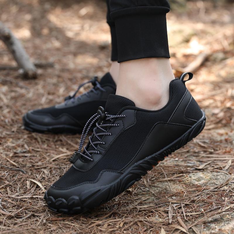 Outdoor Five-finger Large-size Hiking Breathable Non-slip Wear-resistant Wading Shoes Off-road Running Low-top Hiking Shoes
