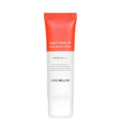 Pure Mellow Tone-Up Hydrating Sunscreen K-Beauty SPF50+ PA++++ Daily UV Protection Base