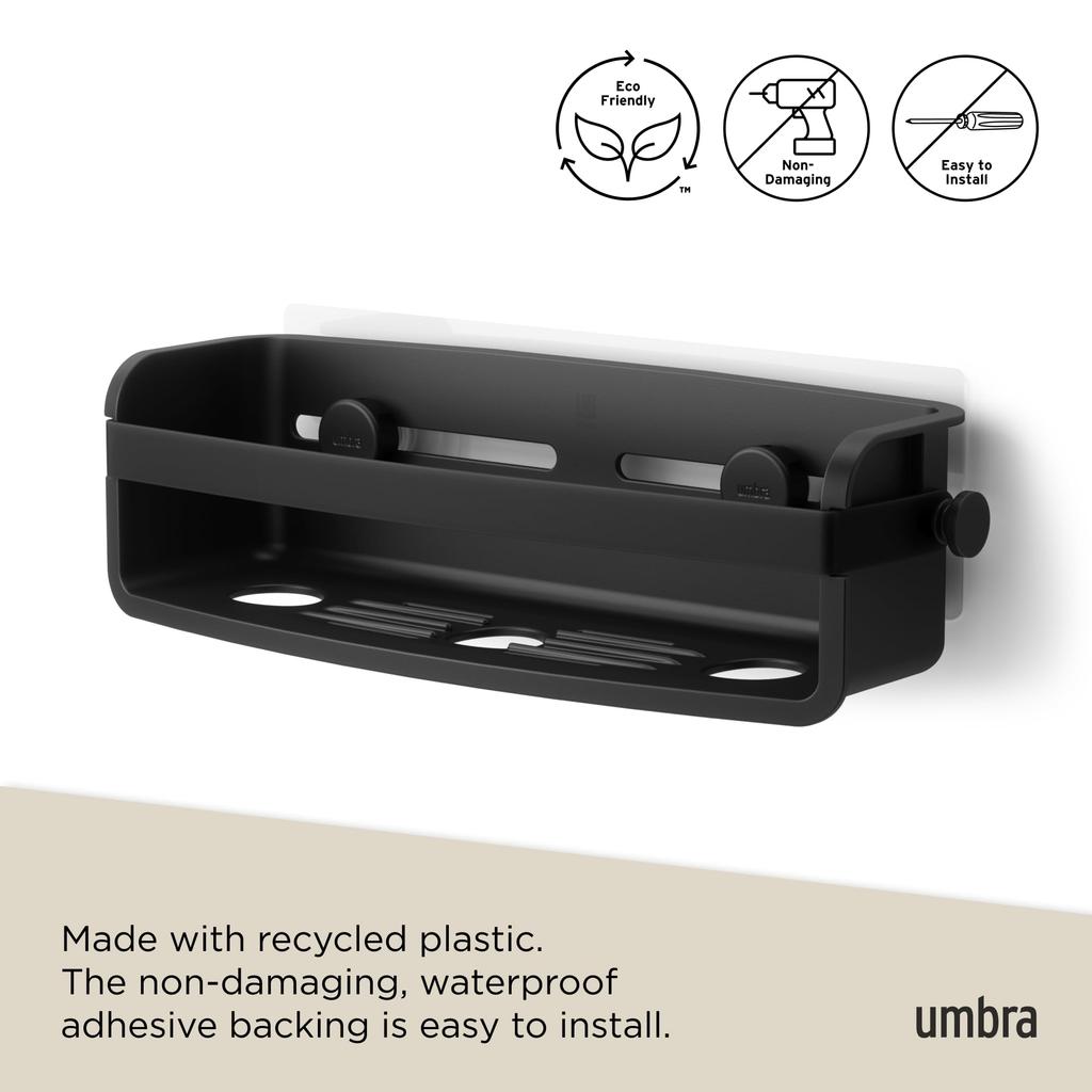 Official Umbra Flex Adhesive Black Bottle,