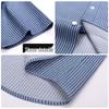 Luomeng Men's Breathable Short Sleeve Wrinkle-Free Business Shirt