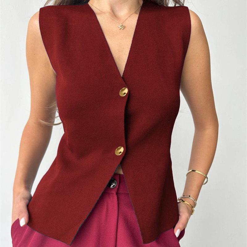 Women   Summer   Elegant Knitted Tank Vest Top Ladies Fashion Casual White Black Short Sleeveless Vest Tops